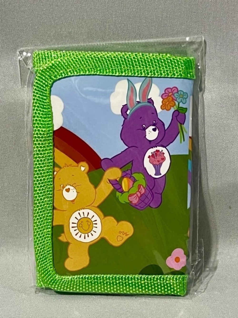 Care Bears Character Wallet- Green Trim